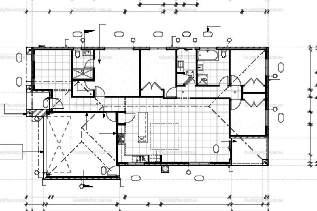4 Bed Small Home floor plan preview