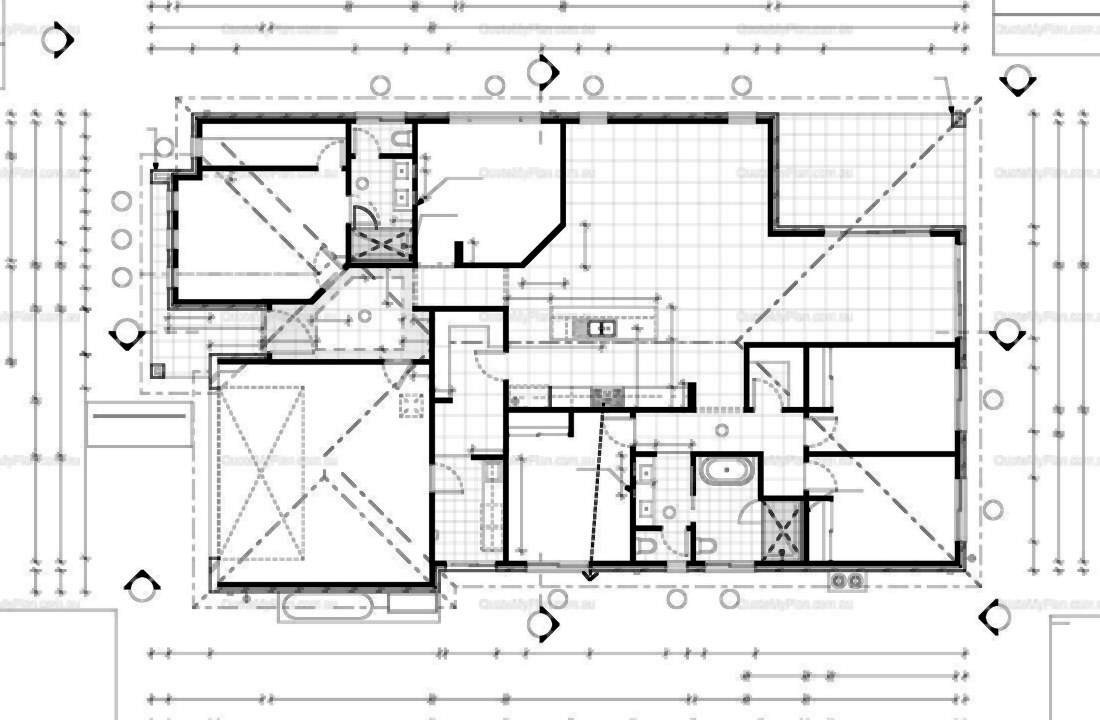 4 Bed Large Home floor plan preview