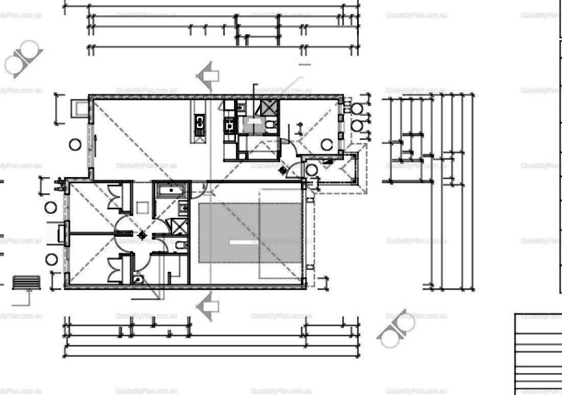 3 Bed Small Home floor plan preview