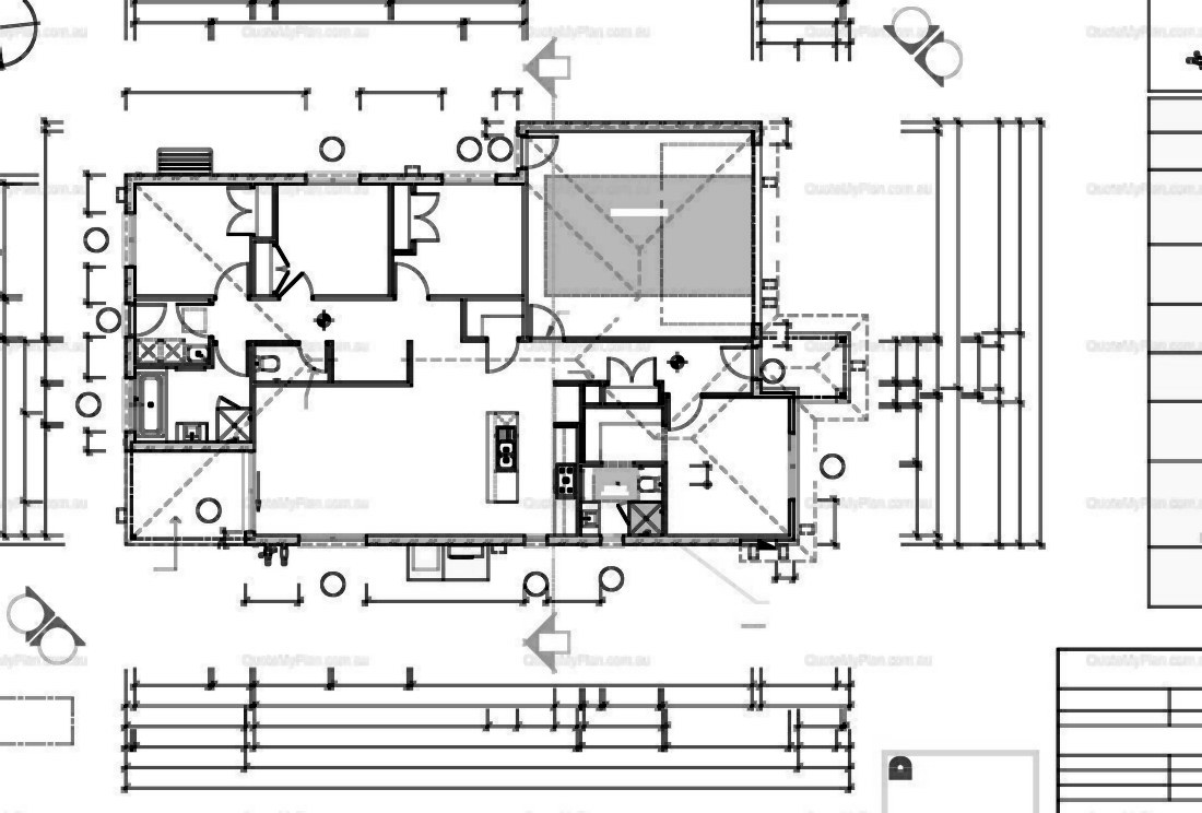 4 Bed Small Home floor plan