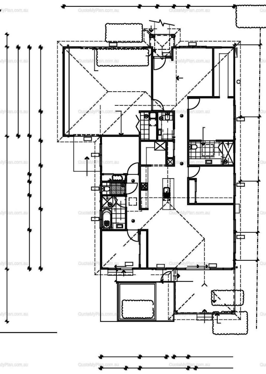 4 Bed Large Home floor plan