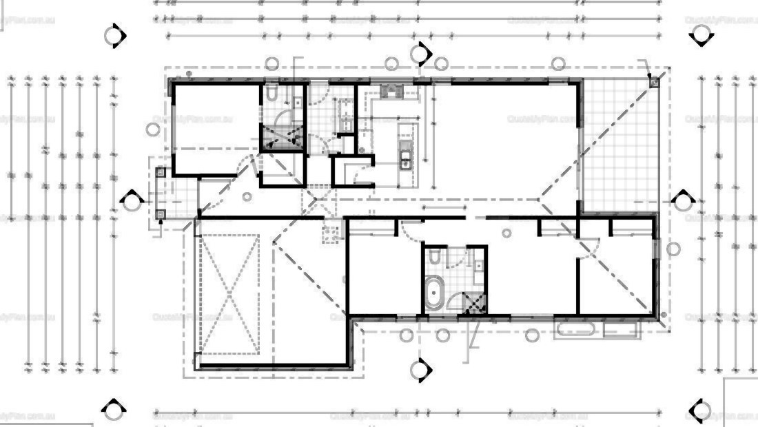 3 Bed Large Home floor plan